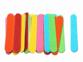 Emery Boards Nail Care kit with Nail File Buffer, 500Pcs Professional Mini Wood Nail Art Files Buffer 180/240