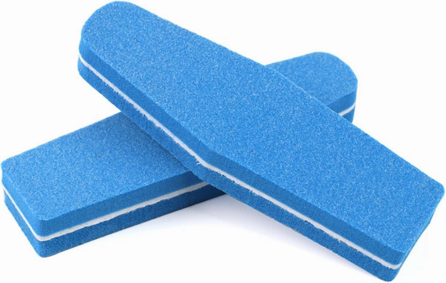 Emery Boards Nail Care kit with Nail File Buffer, 50Pcs Mini Sponge Nail Art File Diamond Double Sided Buffer Block 100/180(Grey)
