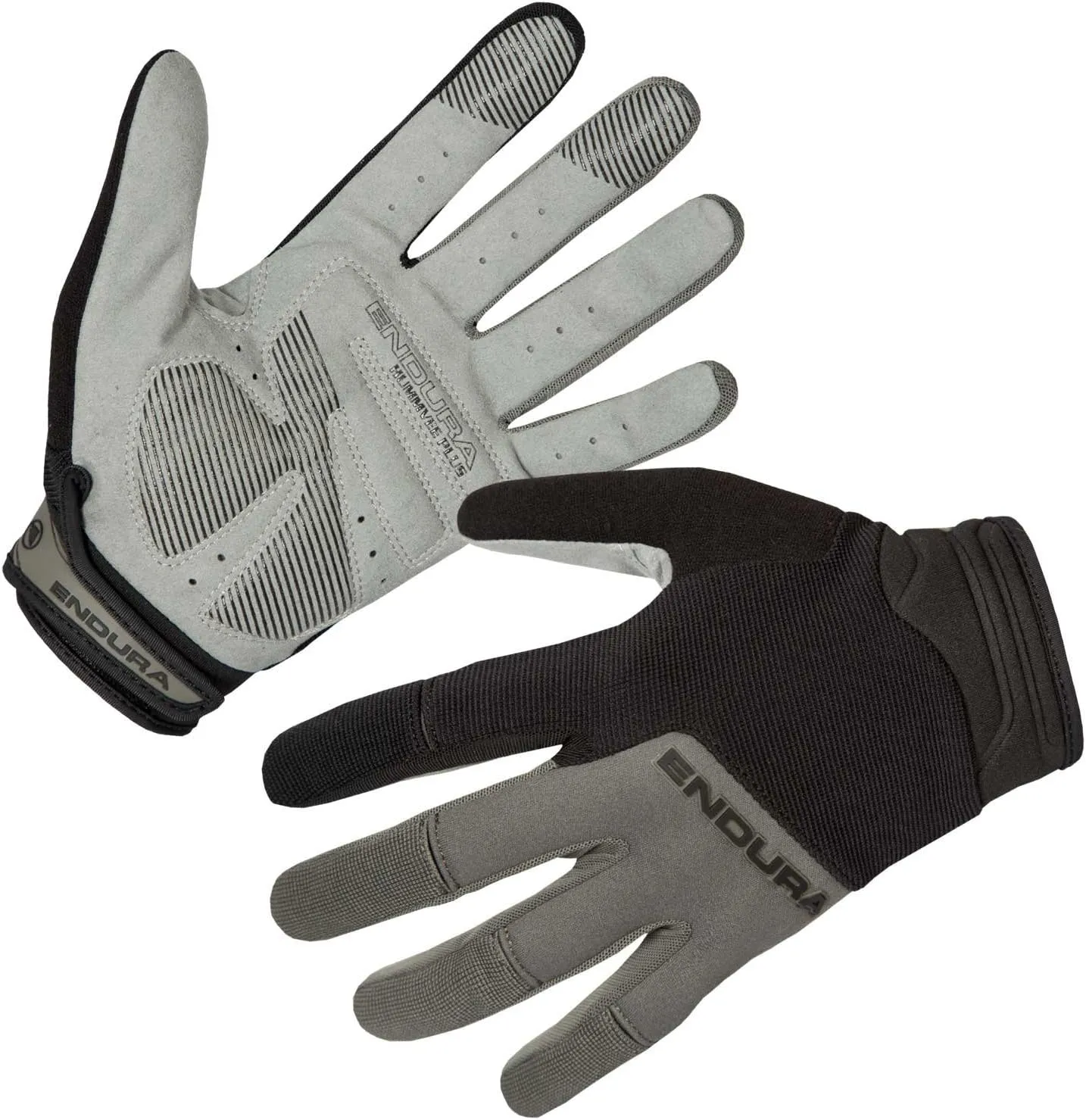 Endura Mens Hummvee MTB Cycling Glove Full Finger - Black, Medium