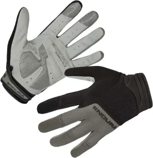 Endura Mens Hummvee MTB Cycling Glove Full Finger - Black, Medium