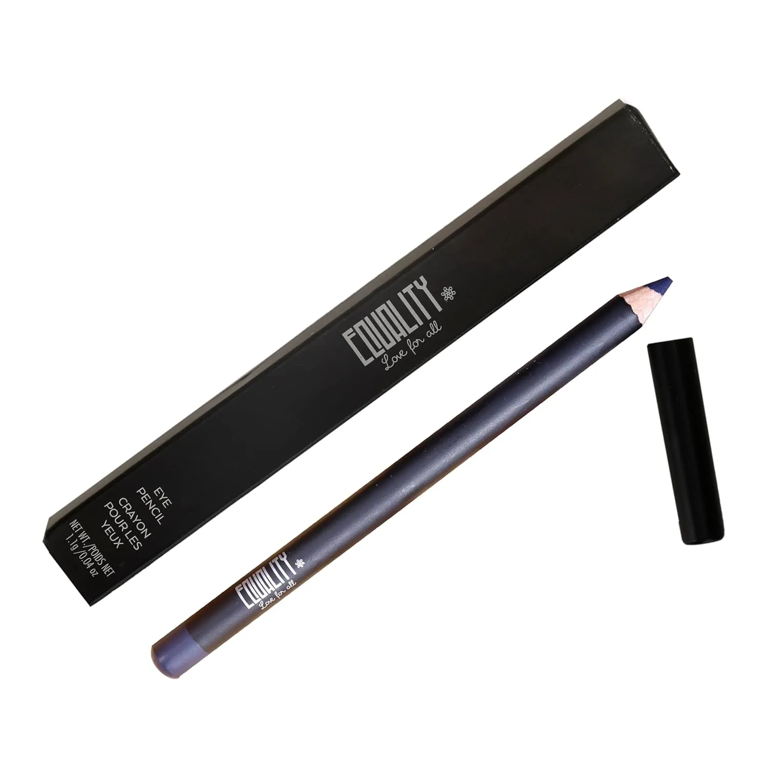 EQUALITY Color Eye Pencil - Eyeliner Pencil, Rich Hyper-Pigmented Color, 12 hour wear, Water resistant, Shine control, Cruelty-free - Midnight