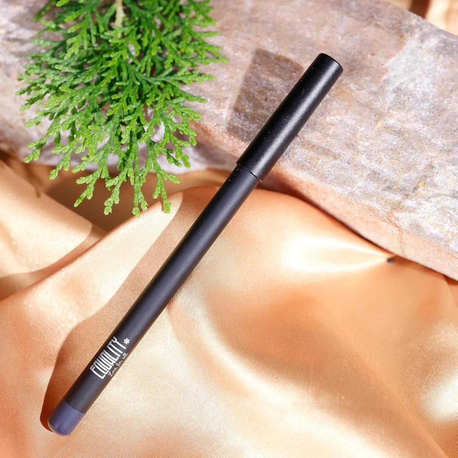 EQUALITY Color Eye Pencil - Eyeliner Pencil, Rich Hyper-Pigmented Color, 12 hour wear, Water resistant, Shine control, Cruelty-free - Midnight