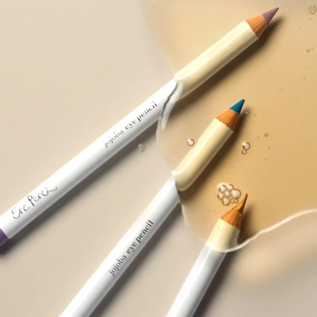Ere Perez - Natural Jojoba Eye Pencil | Gentle, Soothing, Hydrating, Smooth, Blendable | Coconut Oil, Vitamin E | Vegan, Cruelty-Free, Clean Beauty (Clay)