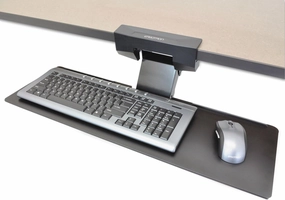 Ergotron 97582009 Neo-Flex Underdesk Keyboard Arm, 27w x 9d, Black