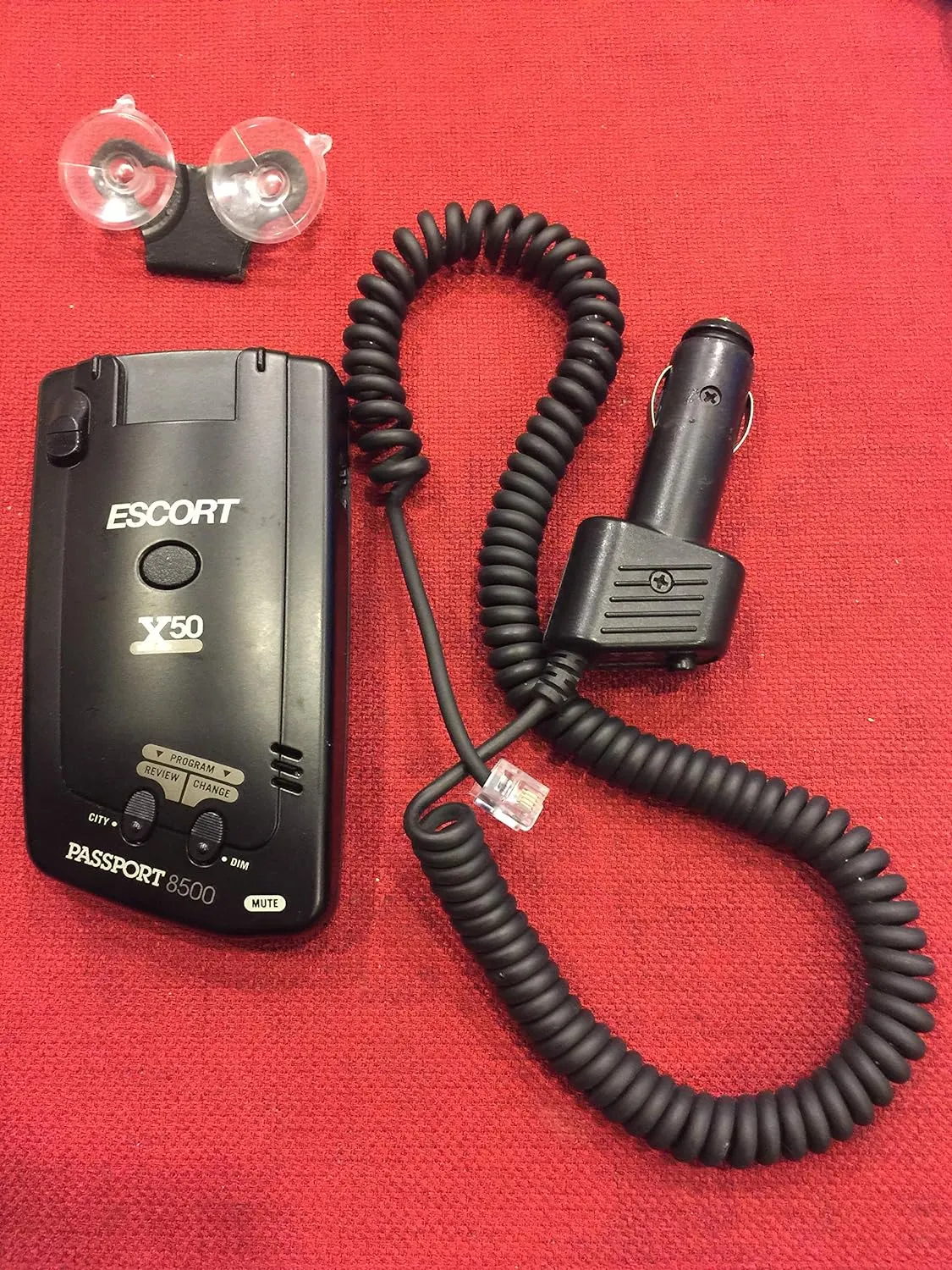 Escort Passport 8500 X50 Radar and Laser Detector (Red Display)