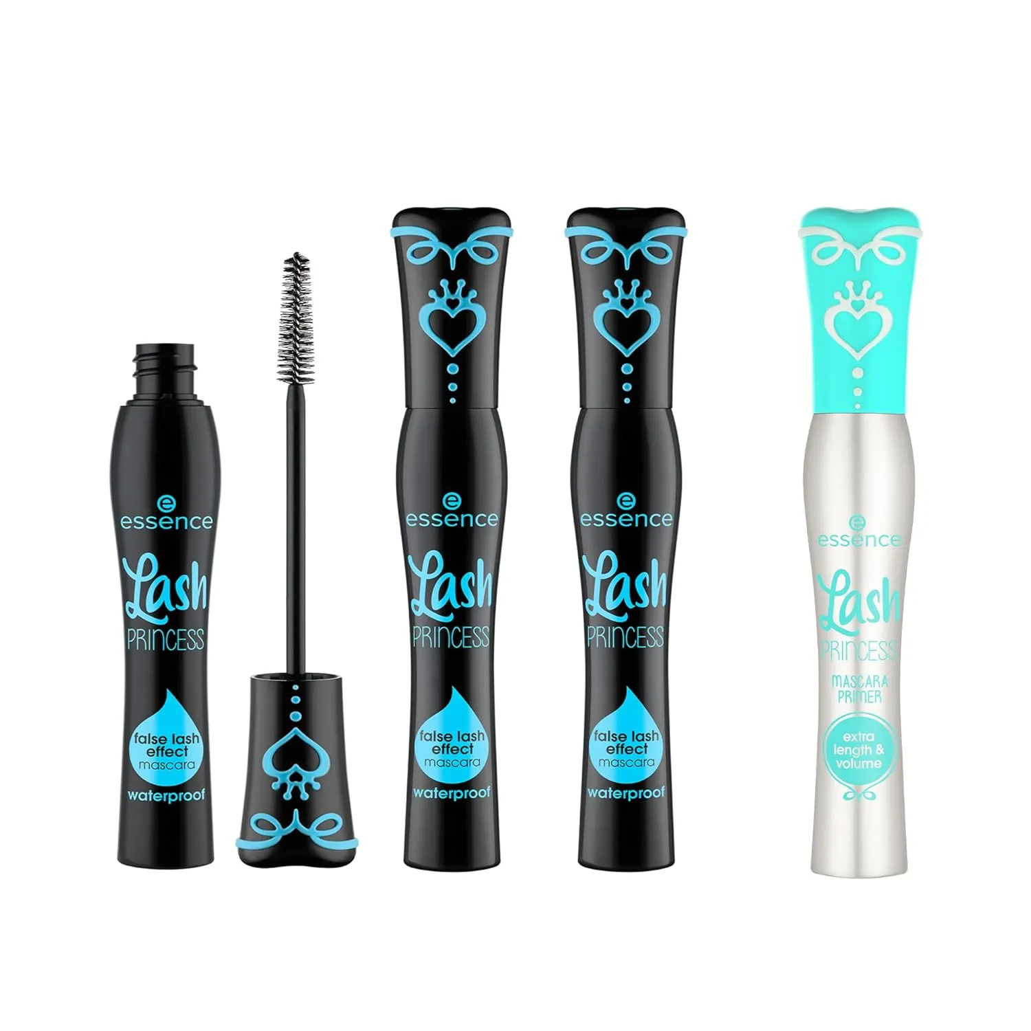 essence Lash Princess False Lash Waterproof Mascara Inner & Lash Princess Mascara Primer Bundle