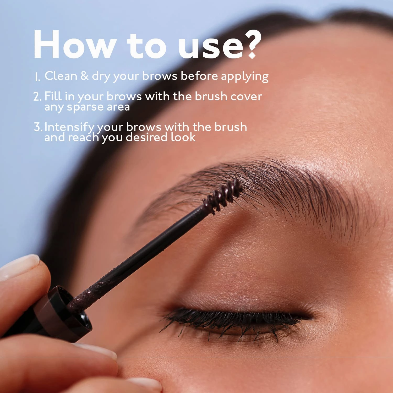 Eternal Full Brows Tinted Eyebrow Setting Gel Pack of 3 – Waterproof Brow Fix and Styling Makeup, 0.11 Oz each