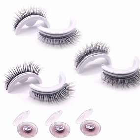 Eternaljoymart False Eyelashes, Eternaljoymart Self Adhesive Eyelashes Natural, Reusable Eye Lashes Self Adhesive No Glue Waterproof, Easy to Use and Remove (A1-A15-A65)