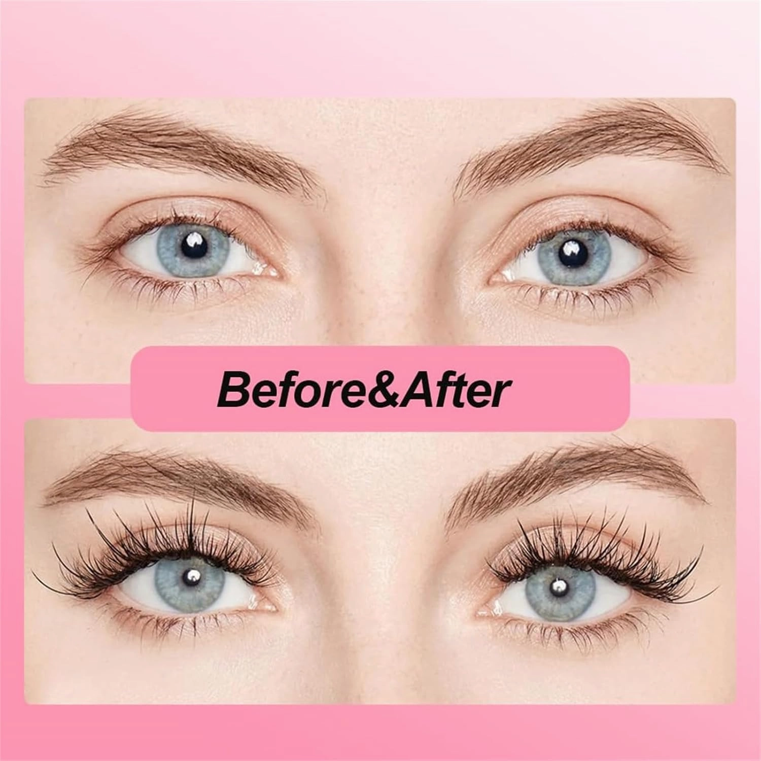 Eternaljoymart False Eyelashes, Eternaljoymart Self Adhesive Eyelashes Natural, Reusable Eye Lashes Self Adhesive No Glue Waterproof, Easy to Use and Remove (A1-A15-A65)
