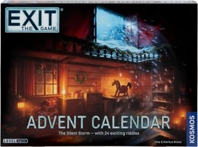 EXIT: The Game - Advent Calendar - The Silent Storm Family Game Cooperative Game Puzzle a Day Escape Room