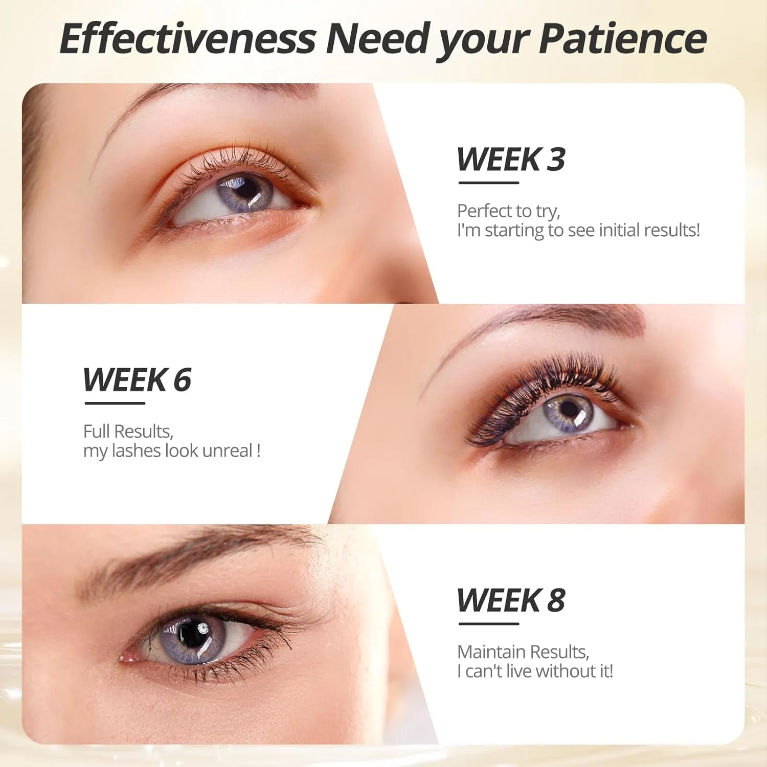 Eyebrow Growth Serum - Natural Eyebrow Serum to Grow Brows with Boost Longer Fuller, Vegan & Cruelty-Free 5mL