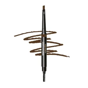 Eyebrow Pencil - Men’s Brow Pencil - 2-in-1 Brow Brush & Lead Pencil - Shape, Define & Fill In Eyebrows - Ultra-Thin Pencil - Long-Lasting Color - Vegan - Brown - 1 Pencil