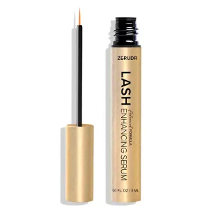 Eyelash Growth Serum: Lash Enhancer for Thicker, Longer, Fuller Lashes with Natural Volume, Strength & Nourishment – Advanced Formula (3mL)