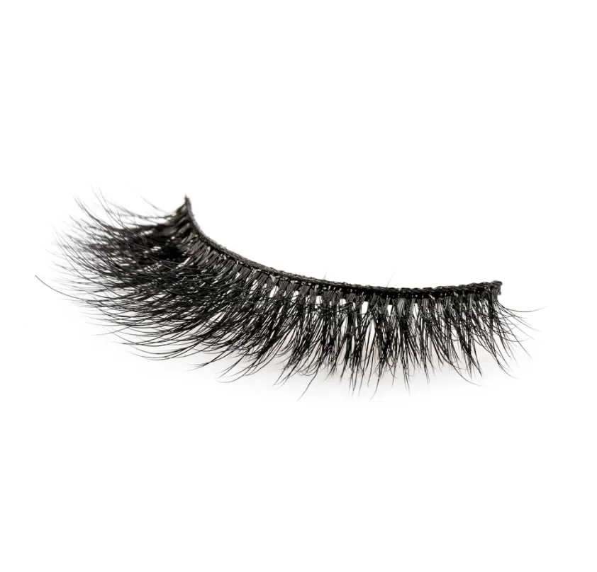 Eyelash Set with 3D Effect and Advanced Bionic Fibers, Midnight Mink, Feather Soft and Flexible Bands