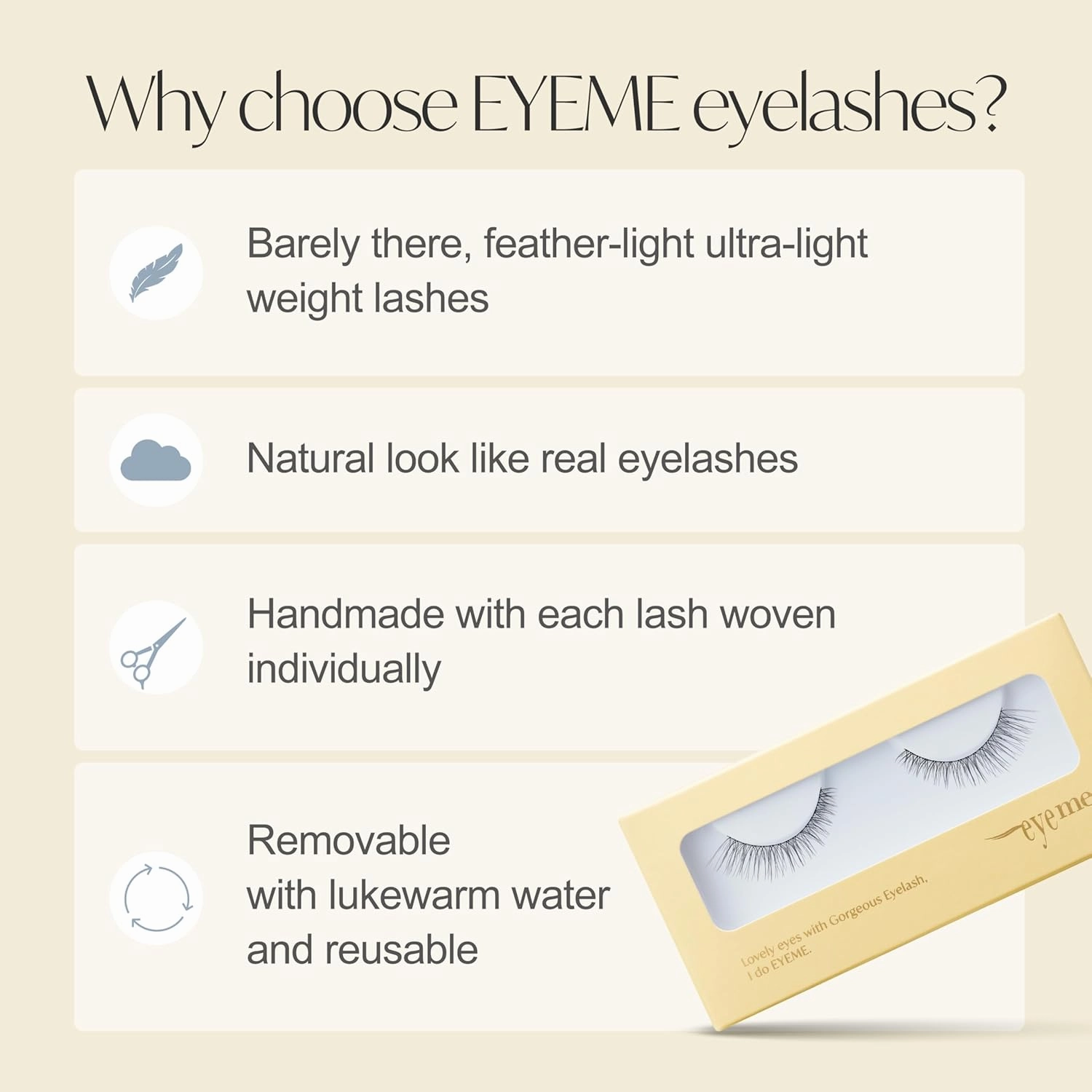 Eyelash NO.31 – 5 Pack Set, Flared & Voluminous False Eyelashes, Wispy Cat Eye Lashes for an Open-Eye Effect, Lightweight & Soft for All-Day Wear, K-Beauty