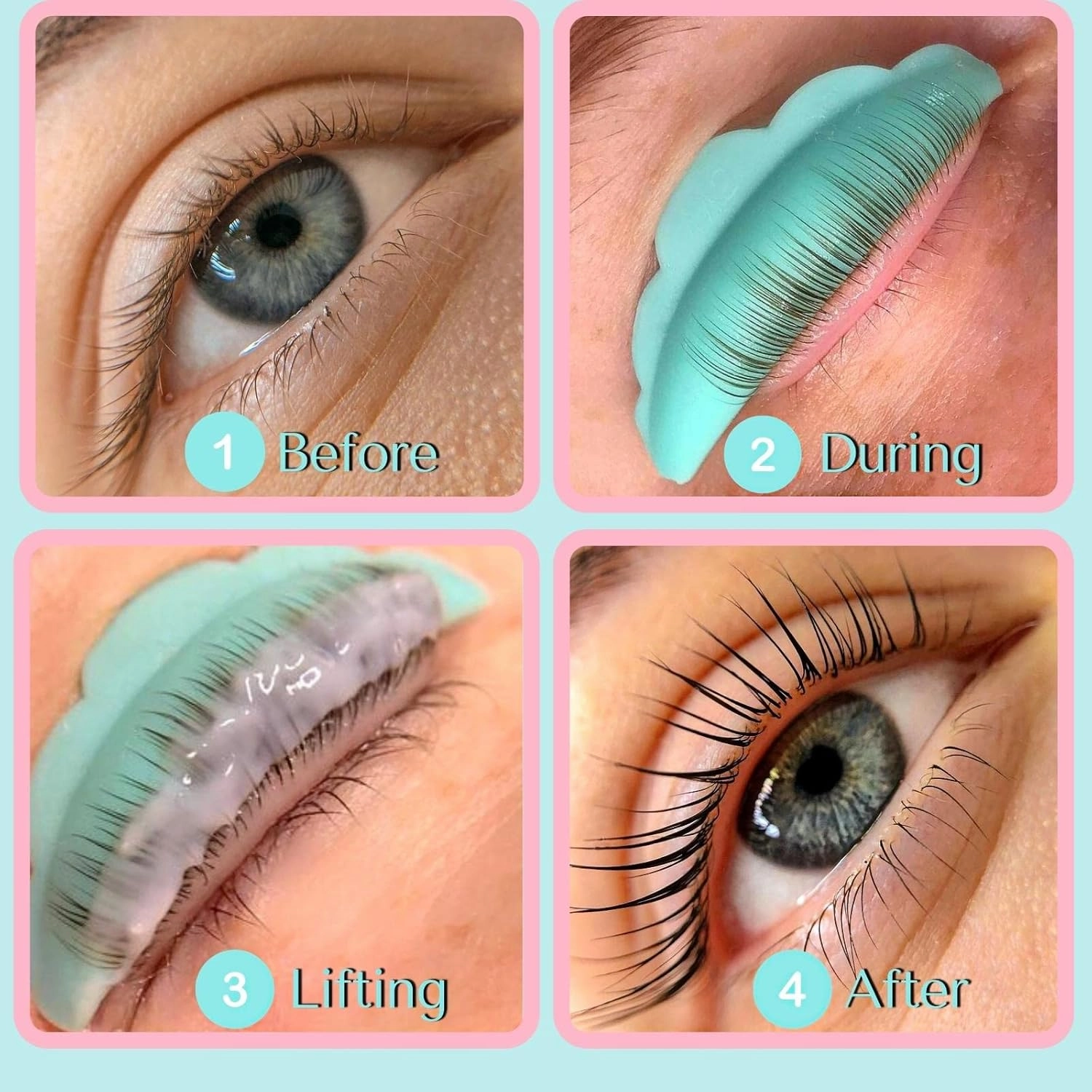 Eyelash Perm Eyebrow Lamination 2 in 1 Kit Easy DIY at Home 5 Minutes Curl Lift Long-Lasting a Month Professional Tool Make Lash and Brow More Volume 6 Weeks (2 1-Lash kit), Black
