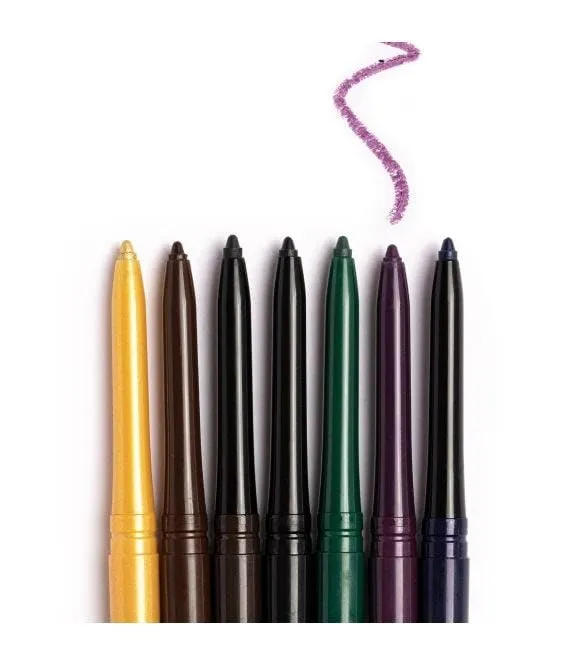 EyeSense Long-Lasting Eyeliner Pencil, Black, Waterproof, Smudge-Proof, Highly Pigmented, Retractable Tip for Easy Application