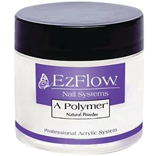 EZ Flow A Polymer Natural False Nails, 8 Ounce