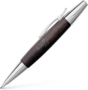 Faber Castell Emotion Mechanical Pencil, Wood & Chrome, Pear Wood, Black, 138383, 1.4mm, Authentic Imported