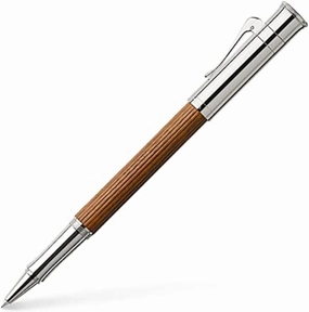Faber Castell 145510 Ballpoint Pen, Water-Based, Classic Collection, Pernambuco, Platinum Coating