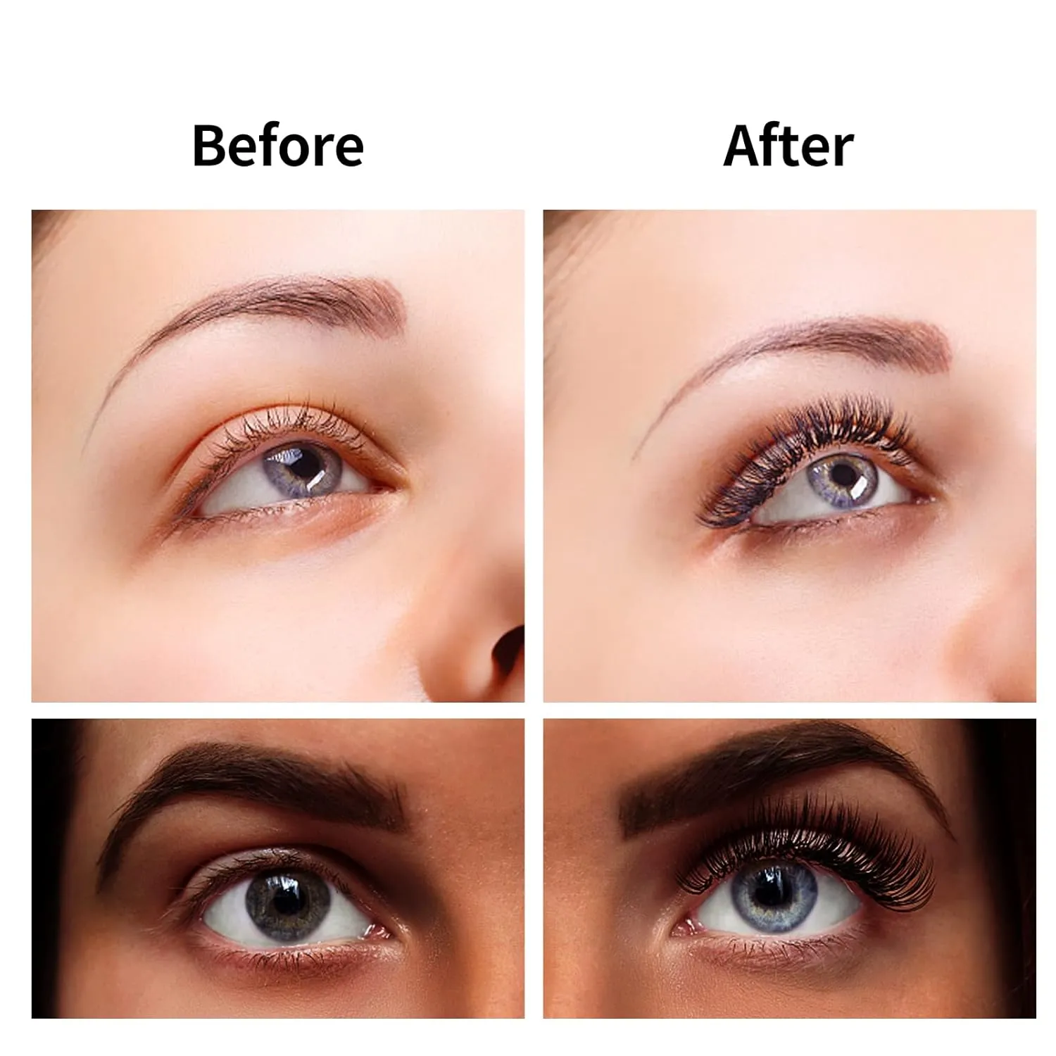 FADLASH 1000 Fans 10D Premade Volume Eyelash Extensions Mixed Tray Premade Fans Eyelash Extensions D Curl Premade Lash Fans Pointed Handmade Promade Loose Fans Thin Base (10D-0.07D,9-16mm)