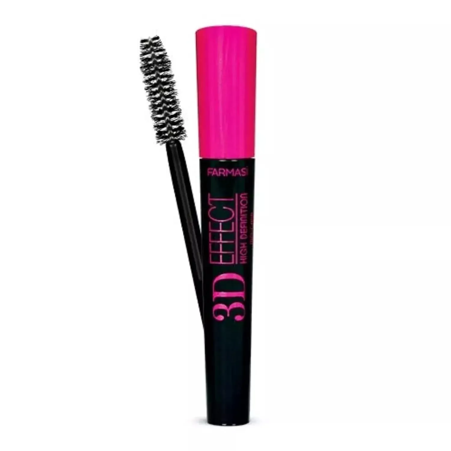 Farmasi Mascara 3D Effect – Volumizing & Lengthening Mascara for Bold, Defined Lashes – Intense Black Finish with Curl-Boosting Formula – Smudge-Resistant Long-Wear, 13 ml/0.44 fl.oz