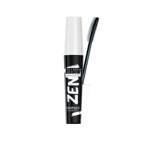 Farmasi ZEN Extension Lash Mascara & Long Lasting Eye Pencil (Black Color)