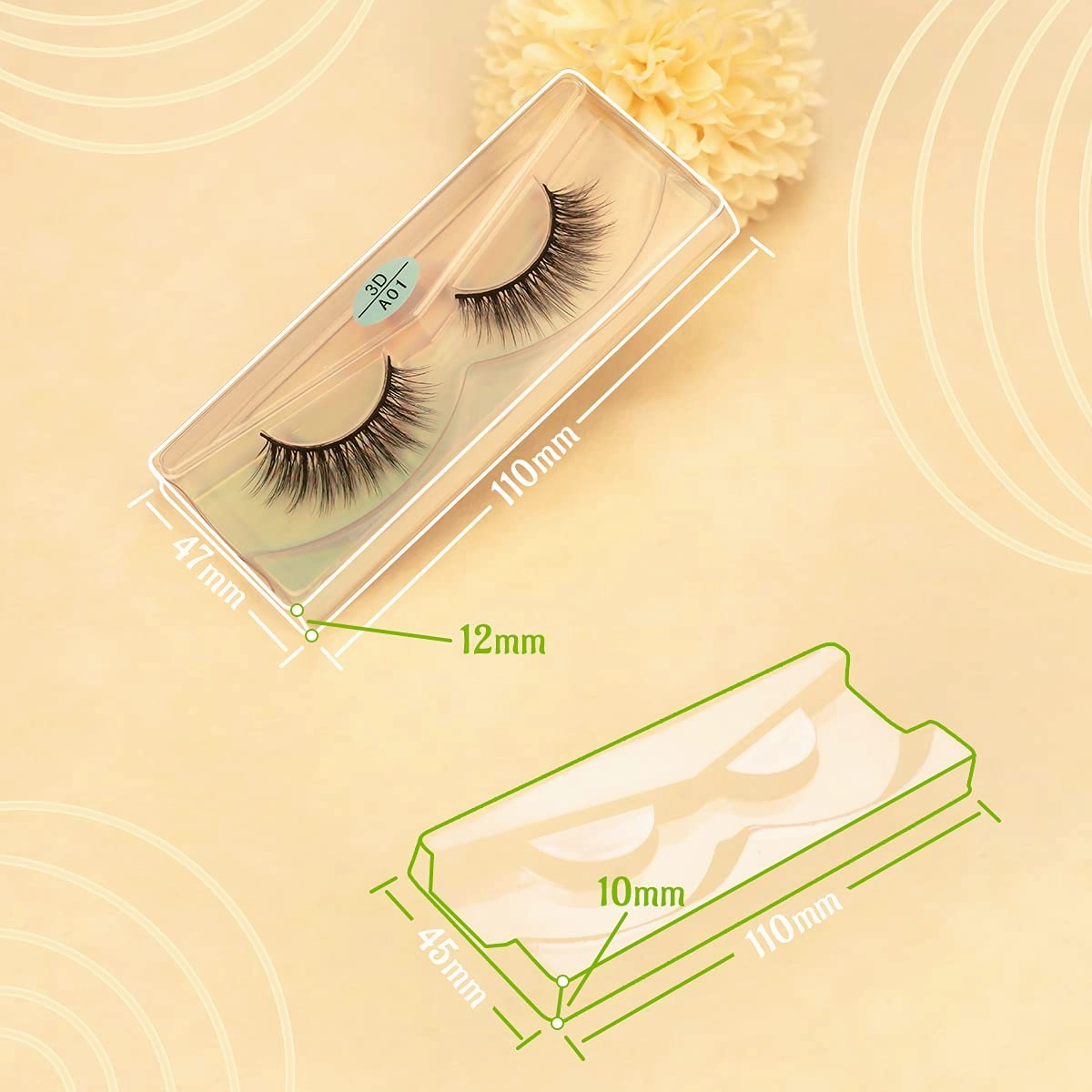FARRED Wholesale False Lashes 30 Pairs 10 Styles Medium Length Vegan Eyelashes Fluffy Volume Strip Lashes Bulk 10 Portable Boxes Fake Eyelashes Mixed Natural Look 3D Faux Mink Lashes(mix 30pairs)