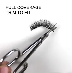 Faux Mink Magnetic Eyelashes Diva Lash, Single Lash for Use with Magnetic Eyeliner, 5 Magnet False Eyelashes Magnetic Lashes (Lashes   Magnetic Eyeliner)
