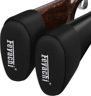 Feyachi Slip On Recoil Pad for Shotgun Rifle - Gel Filled Black Army Green Wood