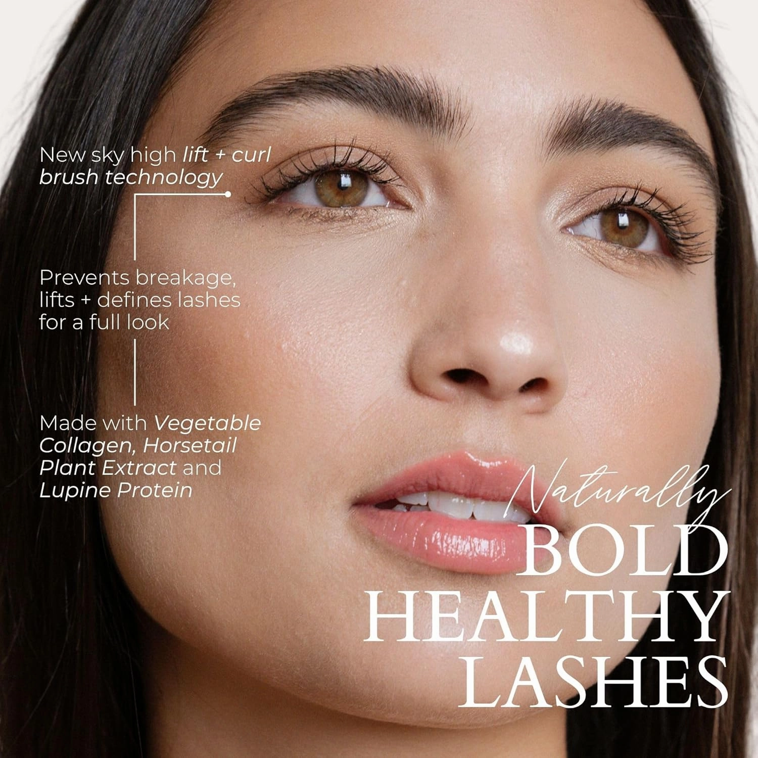Fitglow Beauty Vegan Good Lash   Mascara | 2-in-1 Volumizing Lengthening & Conditioning Eyelash Mascara | Natural Lash Serum | Reduces Shedding & Breakage | Plant-Powered Phyto Superfoods | Black, 10g