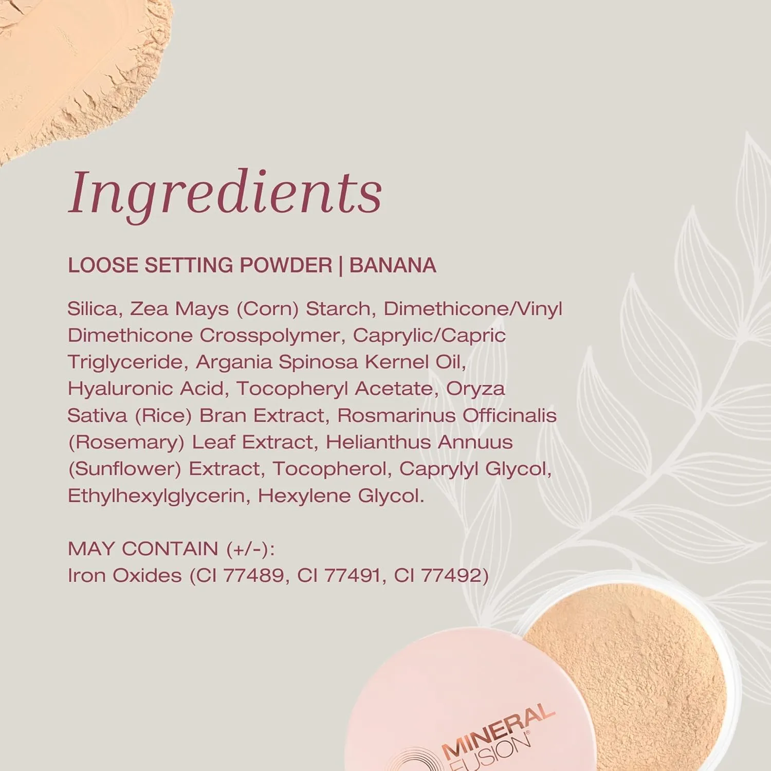 Flawless Finish Setting Powder Banana