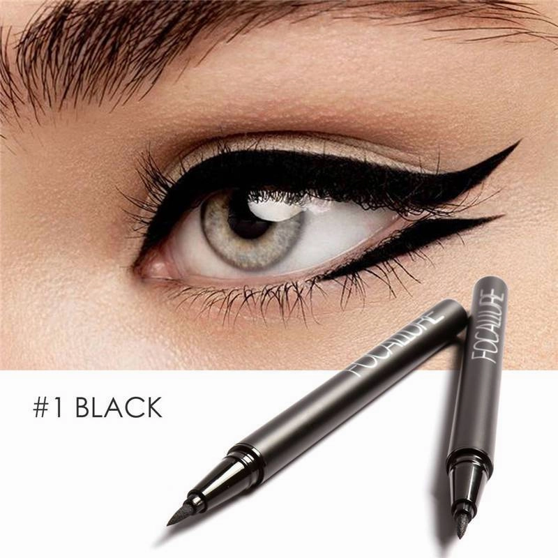 FOCALLURE BUNDLE Eyeshadow Palette   Mascara   Liquid Eyeliner Pen   FREE Eyebrow Pen