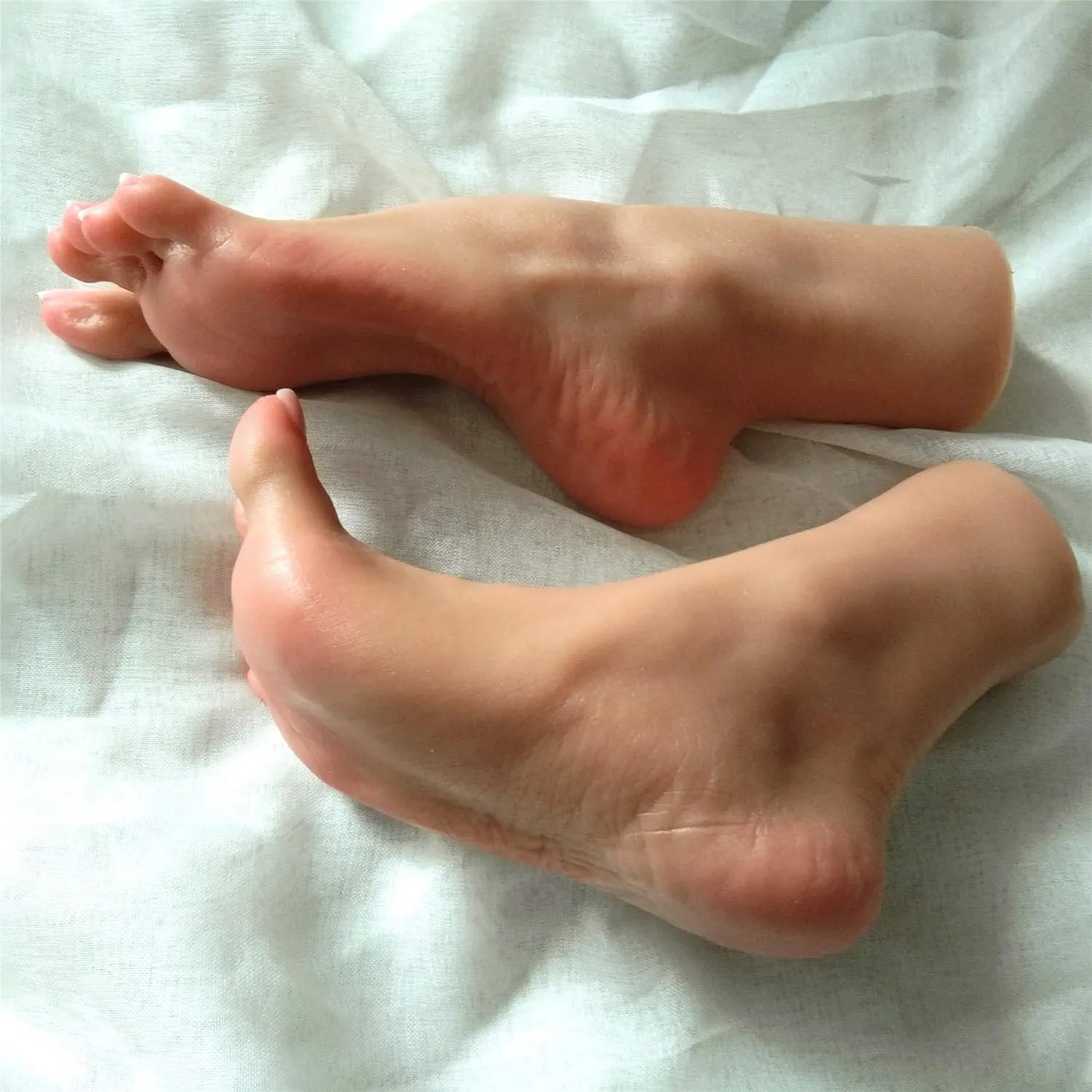 Foot Fetishes, Feet Fetish, Realistic Silicone Foot, Female Foot Feet Model Mannequin Realistic Non-Toxic Latex Odorlessness