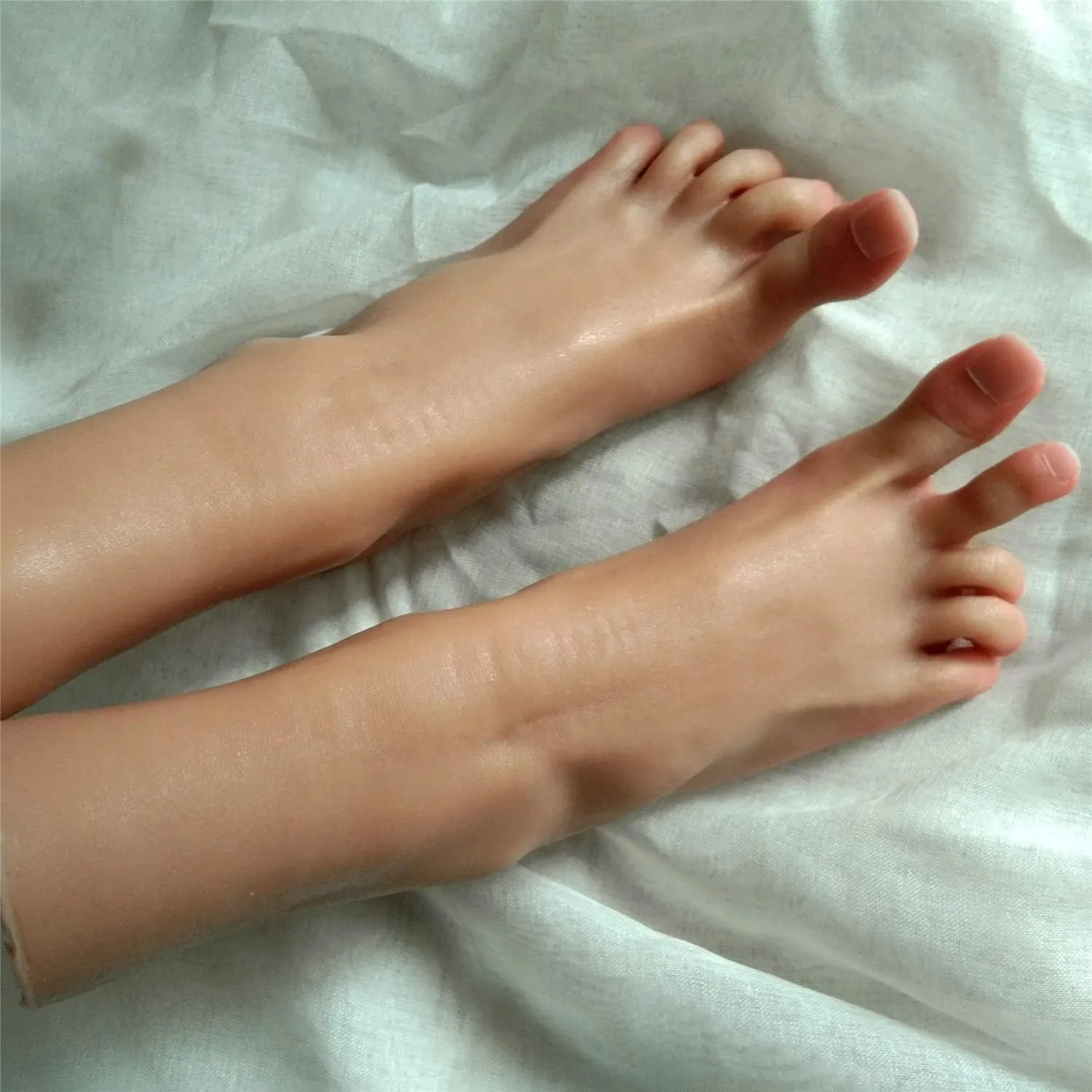 Foot Fetishes, Feet Fetish, Realistic Silicone Foot, Female Foot Feet Model Mannequin Realistic Non-Toxic Latex Odorlessness