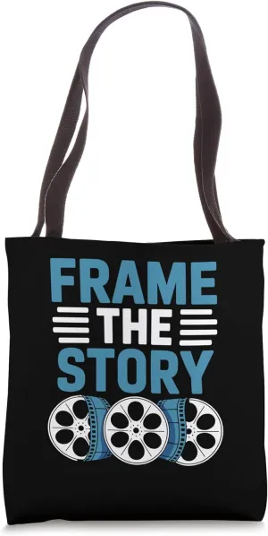 Frame The Story Animation Draw Sketch Animate Storytelling Tote Bag