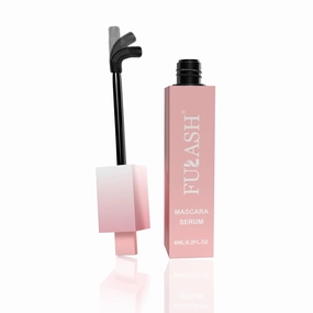 Fulash Waterproof Mascara, Adjustable Mascara, Volumizing, Lengthening, Long-Wearing, Smudge-Proof Vegan Formula, Gift for Women, Black, 6ml