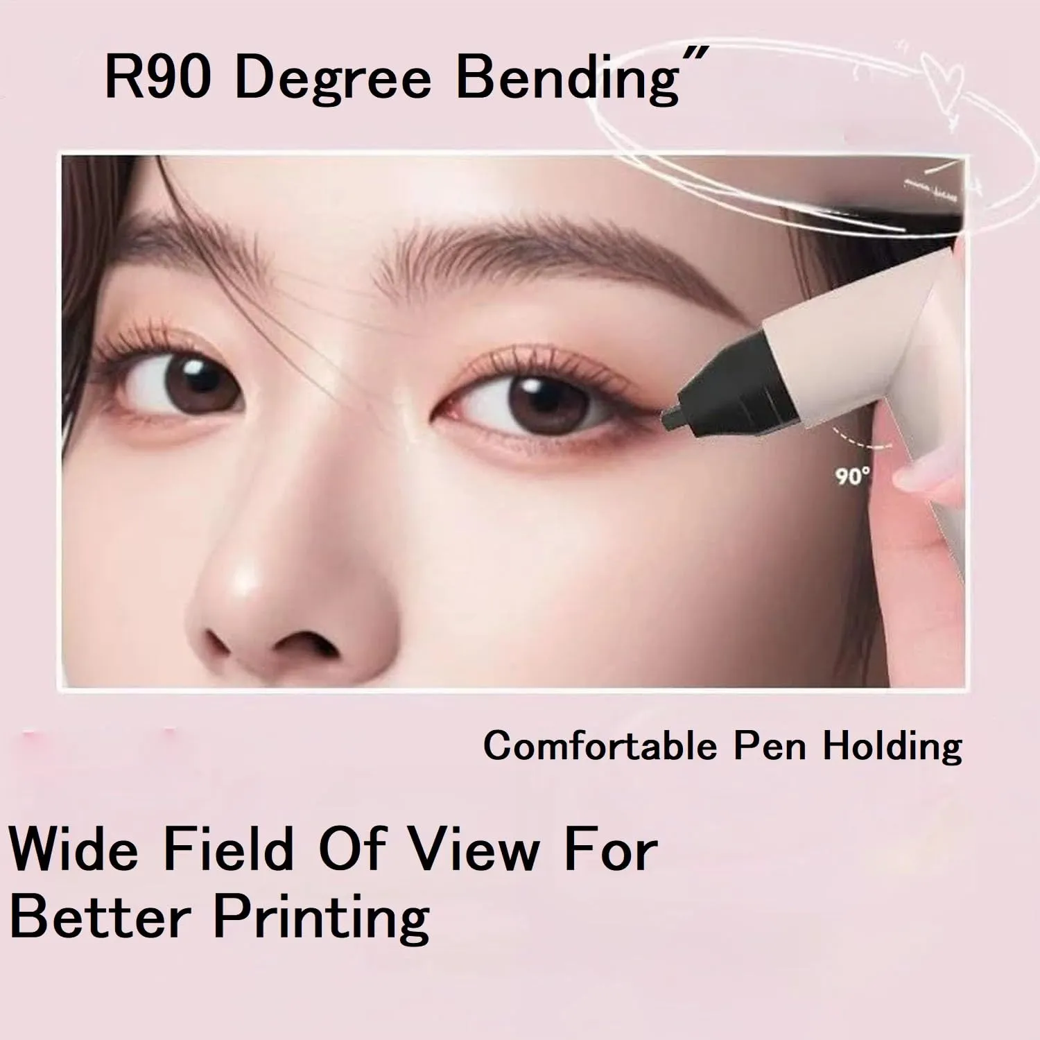 Gel Eyeliner Pencil Set, 2025 New Eyeliner Stamp For Perfect Wings, Double-Ended Winged Stamp, Quick Shaping Tool For Beginners, Smudge Proof Pen (Black, 2pcs)