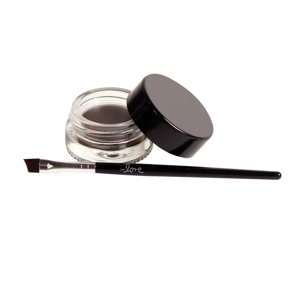Generic 2 PACK 2nd Love Eyebrow Gel with Brush Waterproof Smudge-proof Gel (Espresso Brown)