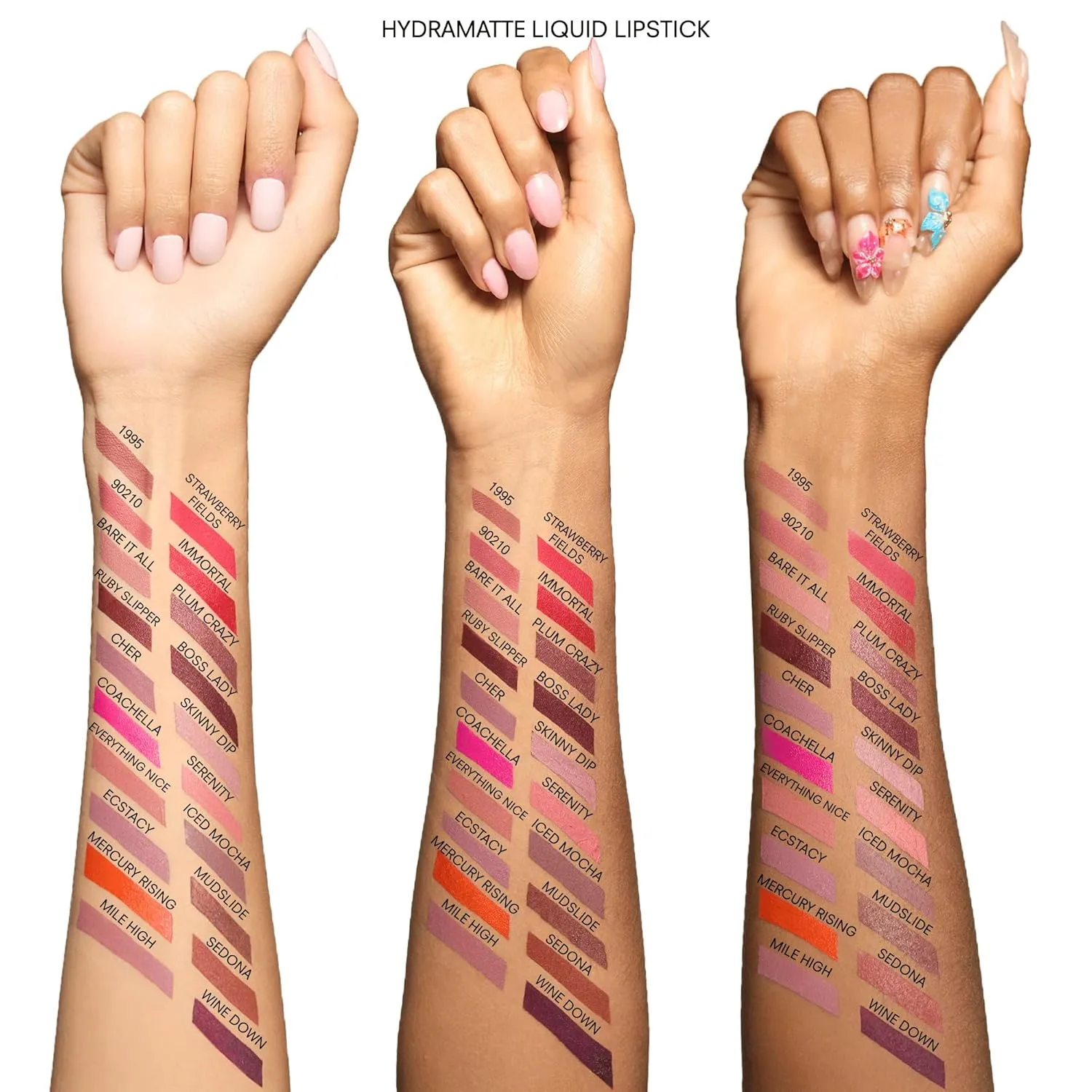Gerard Cosmetics HydraMatte Liquid Lipstick Serenity, Pink Nude Matte Lipstick, Long Lasting and Non Drying, Super Pigmented Fully Opaque Lip Color