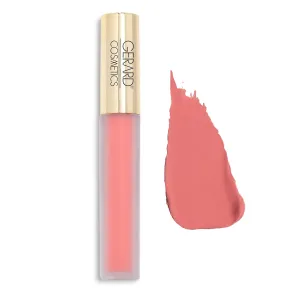 Gerard Cosmetics HydraMatte Liquid Lipstick Serenity, Pink Nude Matte Lipstick, Long Lasting and Non Drying, Super Pigmented Fully Opaque Lip Color