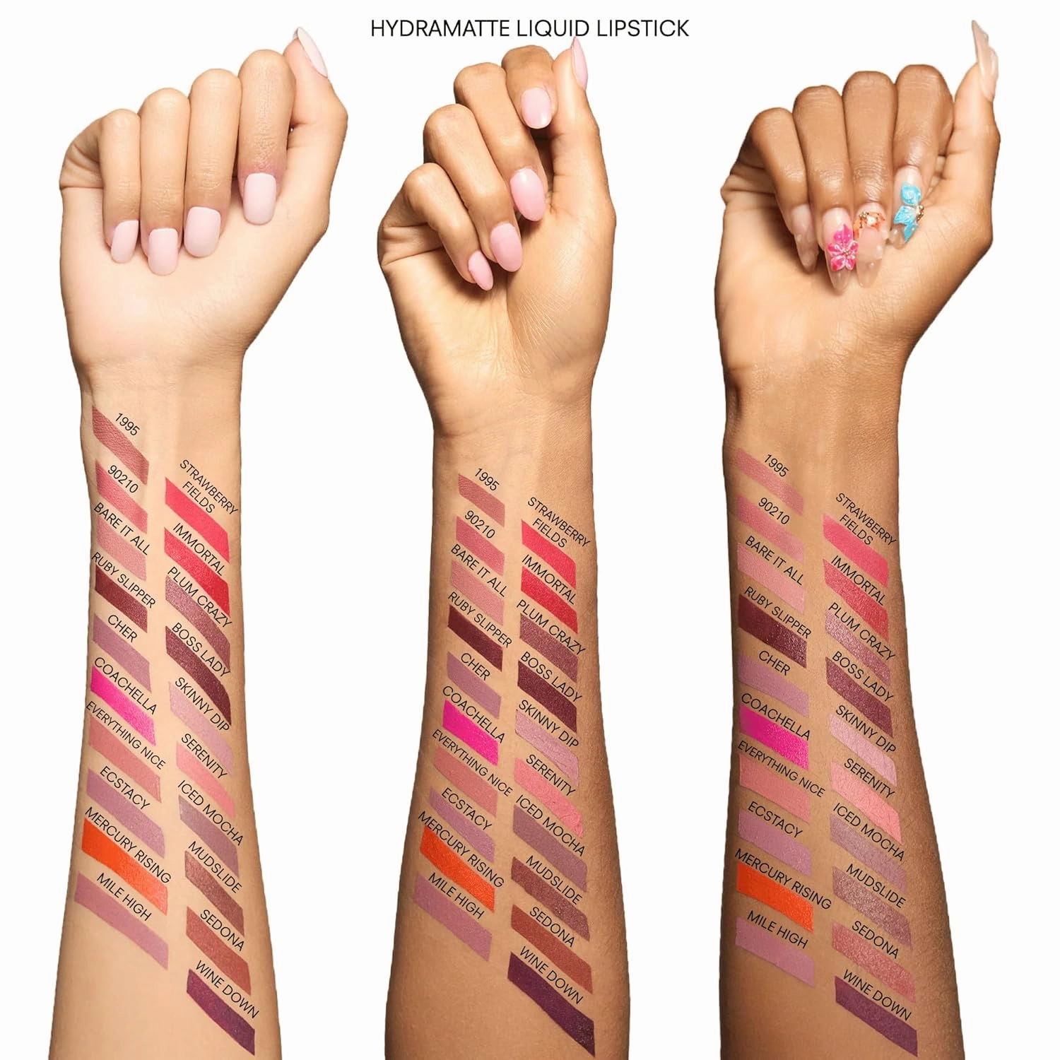 Gerard Cosmetics HydraMatte Liquid Lipstick Cher, Mauve Lipstick with Matte Finish, Long Lasting and Non Drying, Super Pigmented Fully Opaque Lip Color