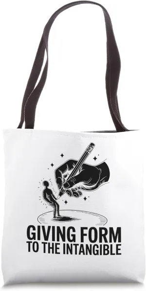 Giving Form To The Intangible Animation Draw Sketch Animate Tote Bag