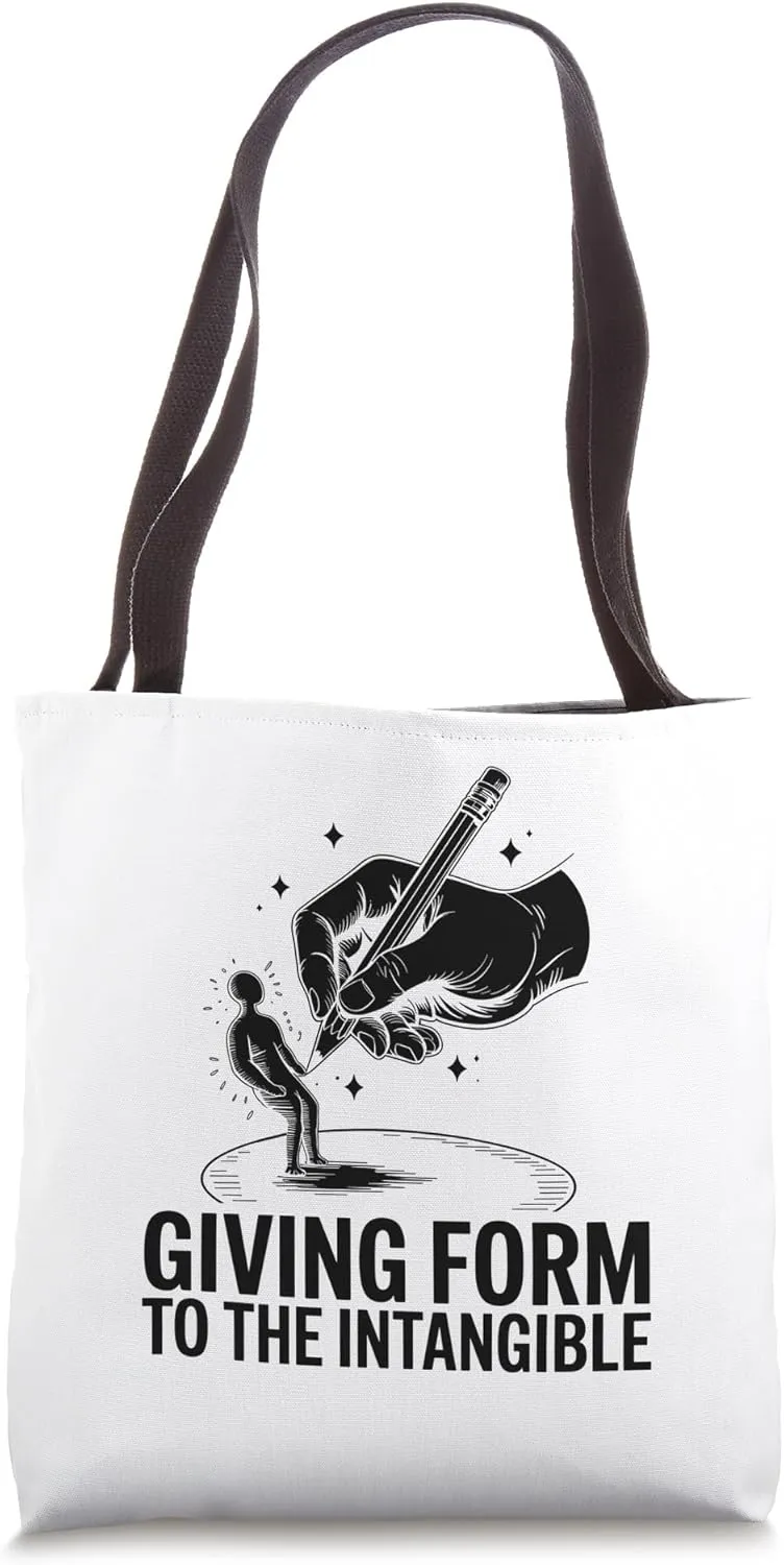 Giving Form To The Intangible Animation Draw Sketch Animate Tote Bag