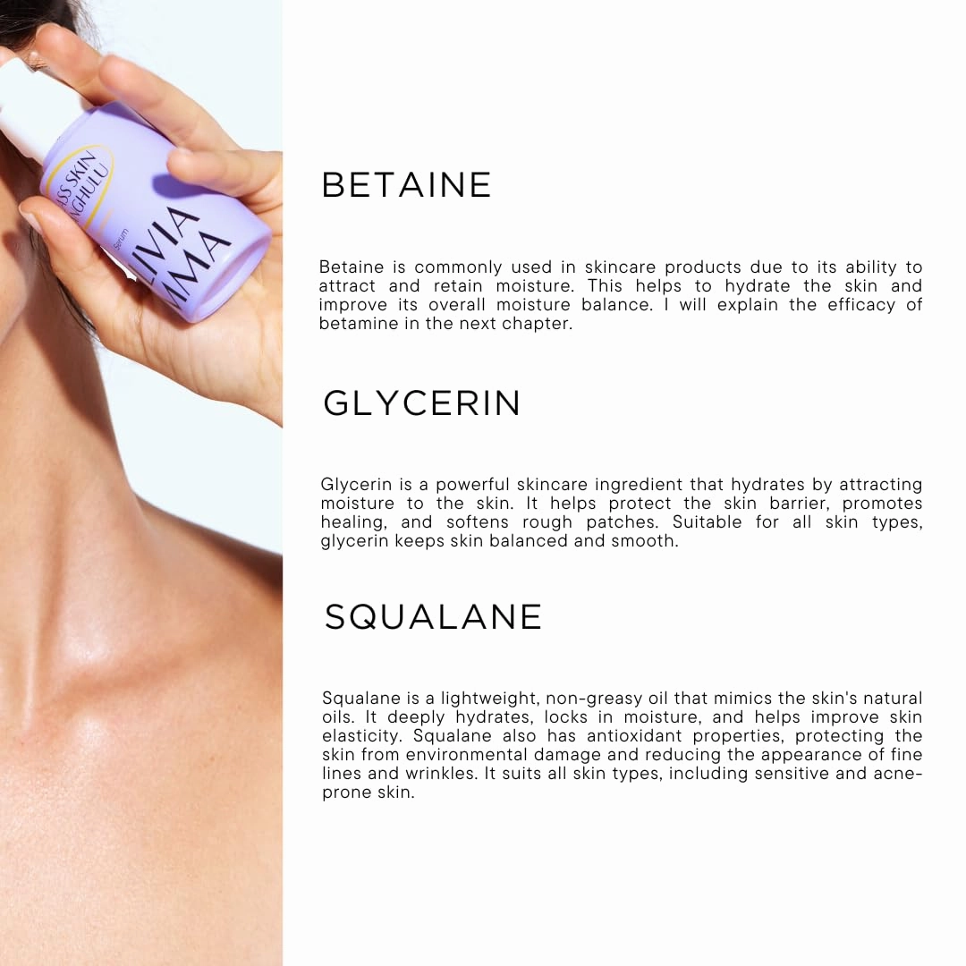 Glass Skin Tanghulu Blueberry Serum – Anti Aging Korean Face Serum with Niacinamide & Vitamin C, B, A, E – Brightening & Hydrating Korean Skin Care for Face – 40ml