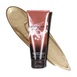 Gleam Body Radiance All In One Makeup, Moisturizer & Glow For Face & Body - Disco Gold, 3.4 fl.oz.