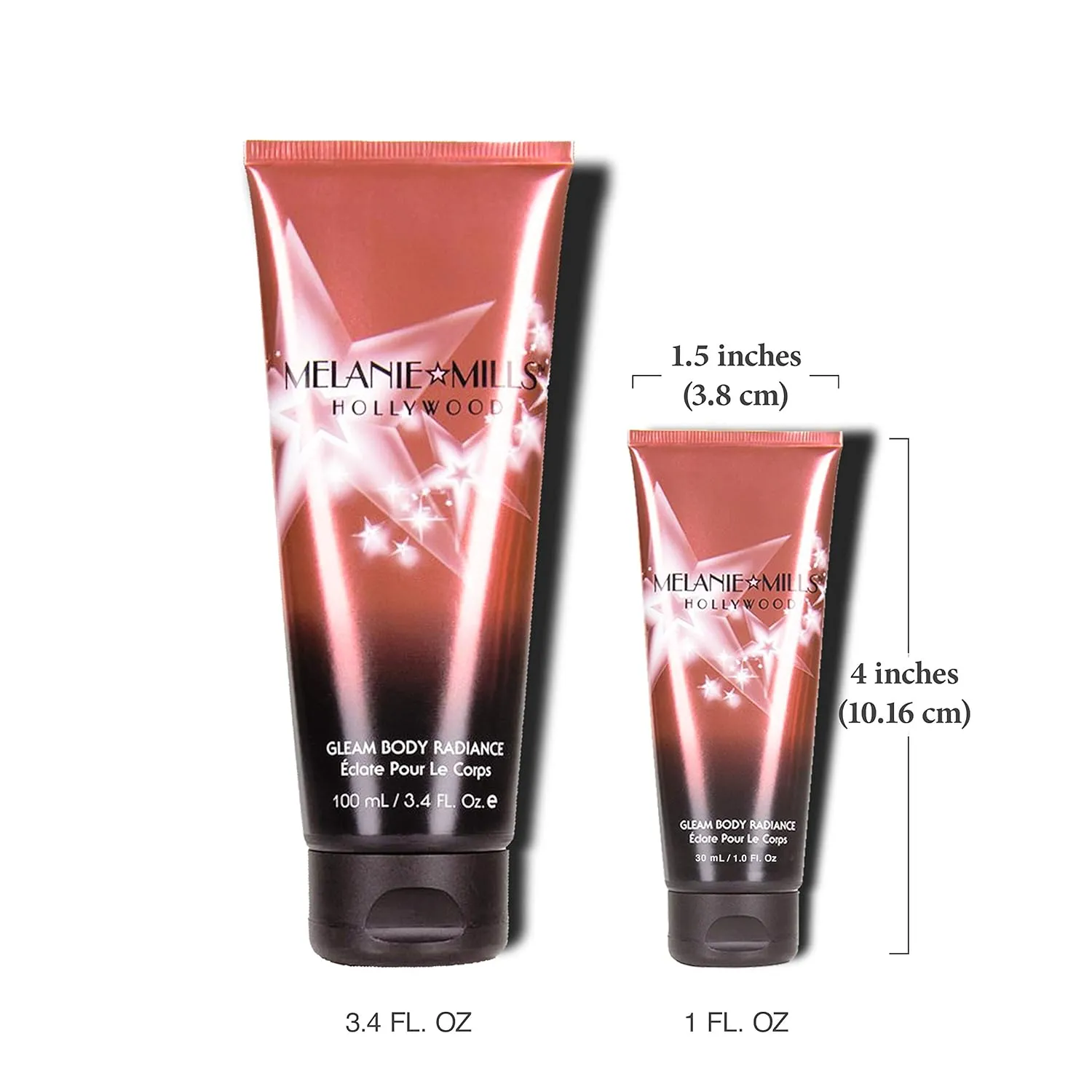 Gleam Body Radiance All In One Makeup, Moisturizer & Glow For Face & Body - Disco Gold, Mini 1 fl.oz.