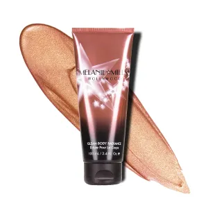 Gleam Body Radiance All In One Makeup, Moisturizer & Glow For Face & Body - Rose Gold, 3.4 fl.oz.