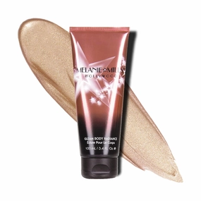 Gleam Body Radiance All In One Makeup, Moisturizer & Glow For Face & Body - Peach Deluxe, 3.4 fl.oz.