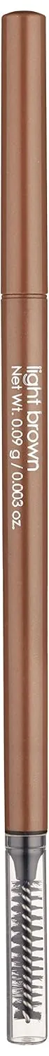 Glo Skin Beauty Precise Micro Browliner | Long-Lasting, Wax-Based Formula Glides On Skin and Shapes Your Brows, (Light Brown)